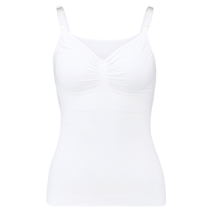 Carriwell Seamless Amme Top Med Shapewear Hvid (1 stk)