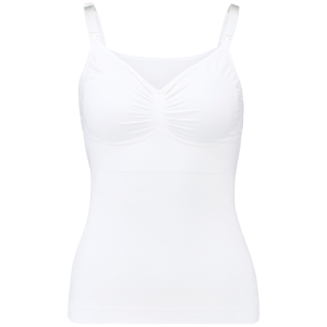 Carriwell Seamless Amme Top Med Shapewear Hvid - Large (1 stk)