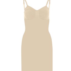 Vila - Vimacie Seamless shapewear kjole - beige - Size (l)