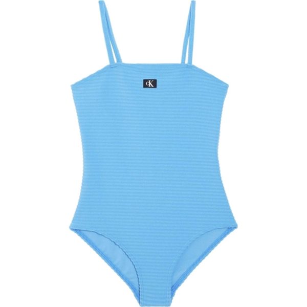 Calvin Klein Badedragt Malibu Blue - Str. 12-14 år