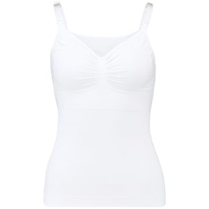 Carriwell Seamless Amme Top Med Shapewear Hvid - XLarge (1 stk)