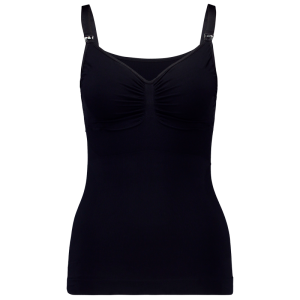 Carriwell Seamless Amme Top Med Shapewear Sort - Large (1 stk)