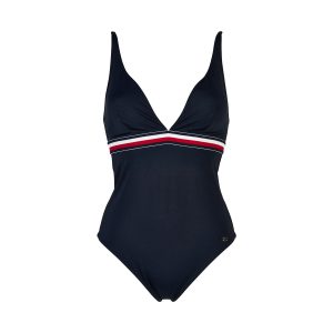 Tommy Hilfiger badedragt uden bøjle, blå, Størrelse: XS, Dame
