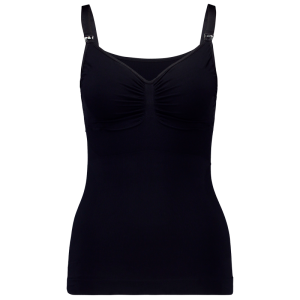 Carriwell Seamless Amme Top Med Shapewear Sort - XLarge (1 stk)