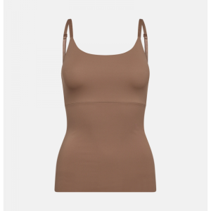 Decoy shapewear top i sandfarvet til kvinder