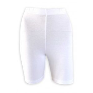 Festival bambus shorts/skånebuks i hvid til kvinder