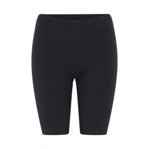 DECOY sorte shapewear-shorts i bomuldsstretch til kvinder